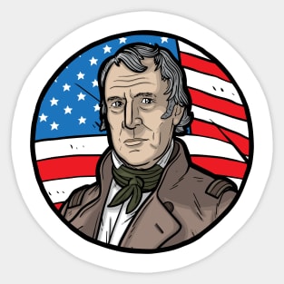 Zachary Taylor Sticker